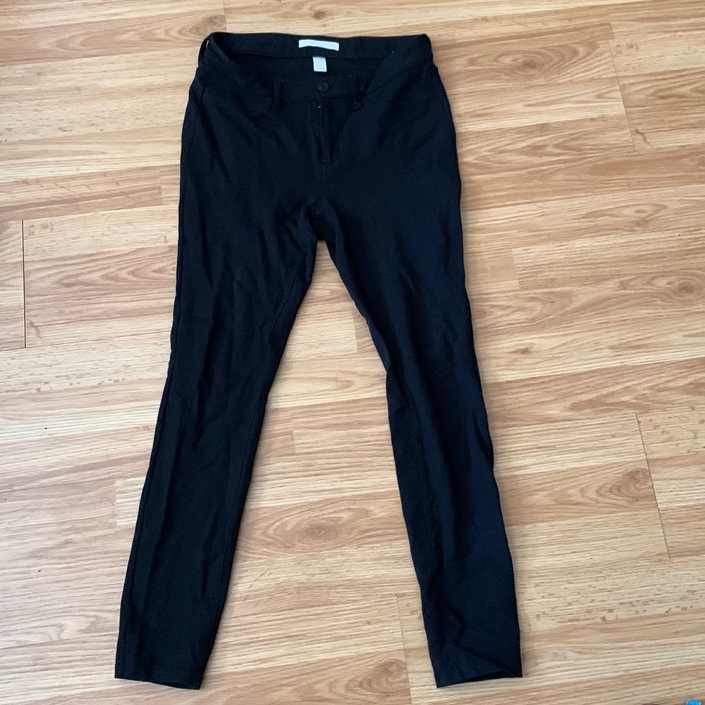 LC Lauren Conrad super skinny black jeggings. Size medium
